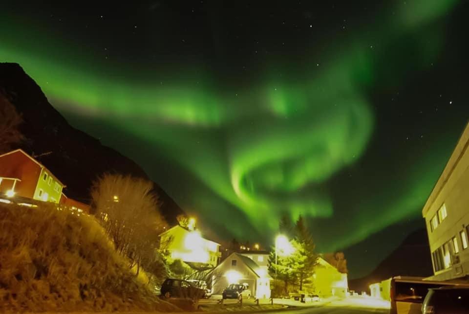 Вилла Mountain Dream House Gryllefjord Экстерьер фото